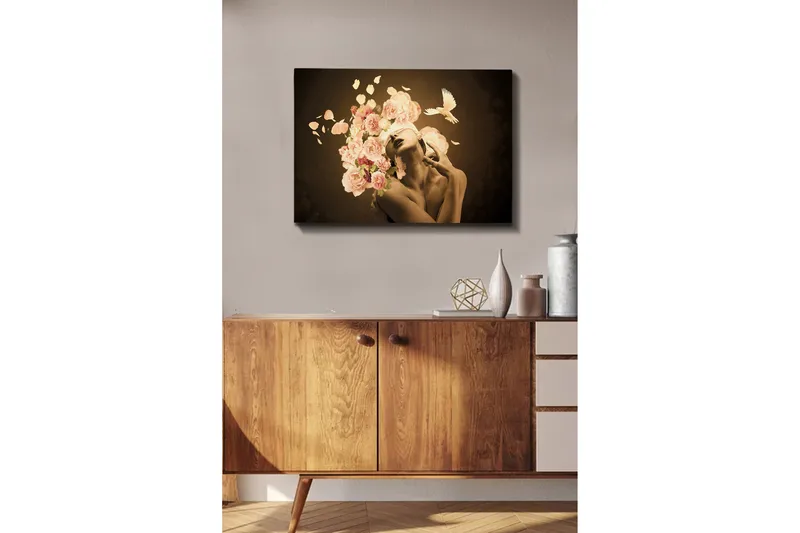 Dekorativ Canvastavla 50x70 cm - Flerfärgad - Inredning - Tavlor & konst - Canvastavlor