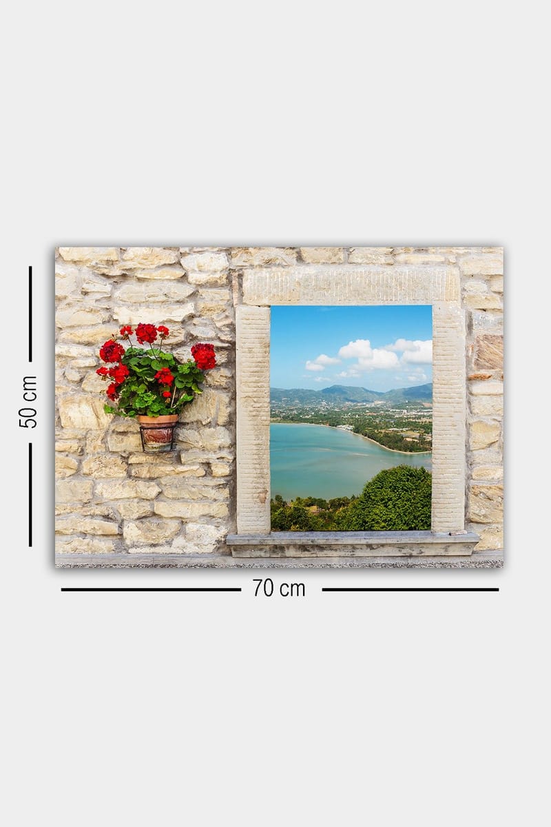 Dekorativ Canvastavla 50x70 cm - Flerfärgad - Inredning - Tavlor & konst - Canvastavlor