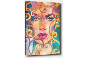 Dekorativ Canvastavla 50x70 cm - Flerfärgad - Inredning - Tavlor & konst - Canvastavlor