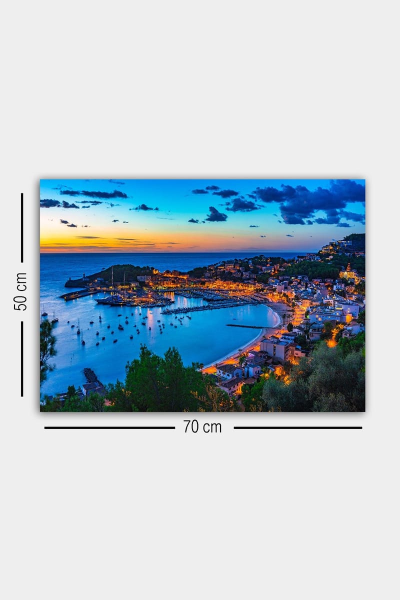 Dekorativ Canvastavla 50x70 cm - Flerfärgad - Inredning - Tavlor & konst - Canvastavlor