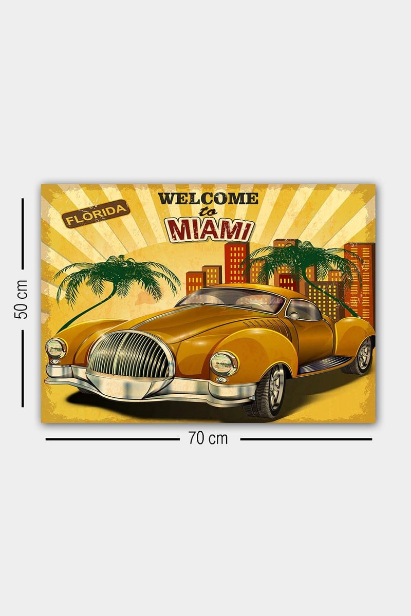 Dekorativ Canvastavla 50x70 cm - Flerfärgad - Inredning - Tavlor & konst - Canvastavlor