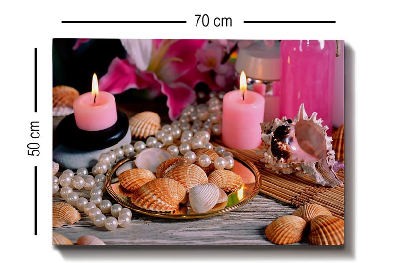 Dekorativ Canvastavla 50x70 cm - Flerfärgad - Inredning - Tavlor & konst - Canvastavlor