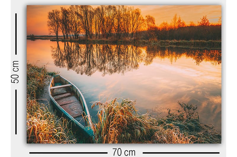 Dekorativ Canvastavla 50x70 cm - Flerfärgad - Inredning - Tavlor & konst - Canvastavlor