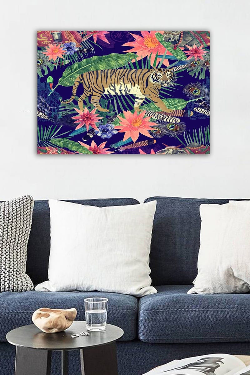 Dekorativ Canvastavla 50x70 cm - Flerfärgad - Inredning - Tavlor & konst - Canvastavlor