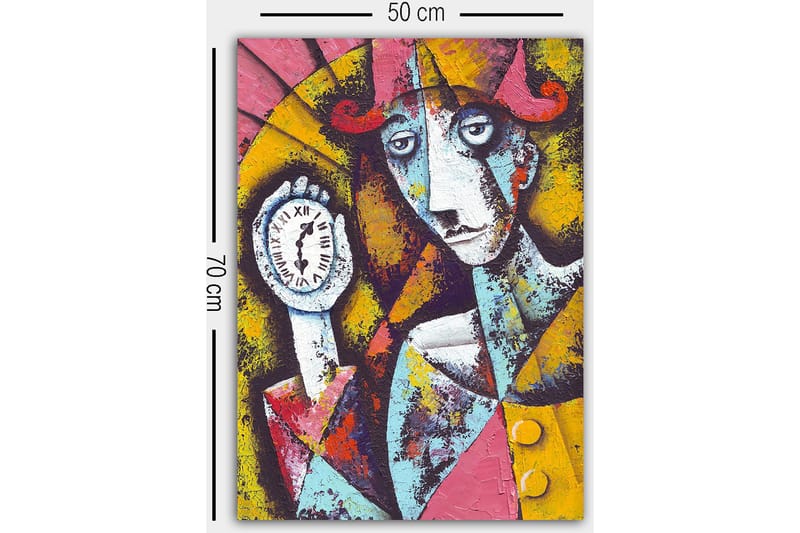 Dekorativ Canvastavla 50x70 cm - Flerfärgad - Inredning - Tavlor & konst - Canvastavlor