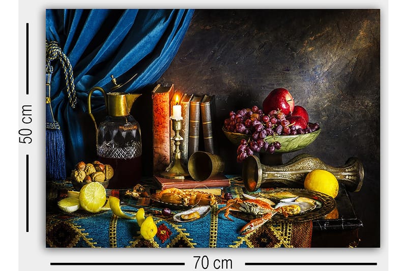 Dekorativ Canvastavla 50x70 cm - Flerfärgad - Inredning - Tavlor & konst - Canvastavlor