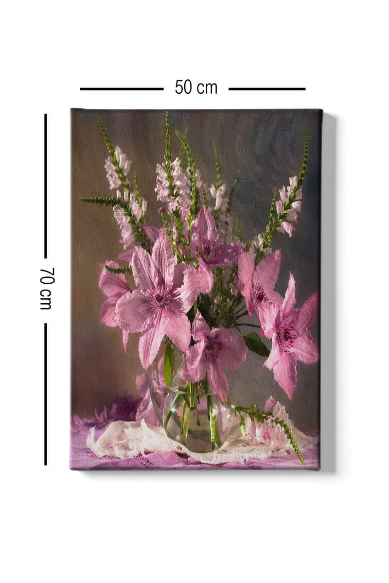 Dekorativ Canvastavla 50x70 cm - Flerfärgad - Inredning - Tavlor & konst - Canvastavlor