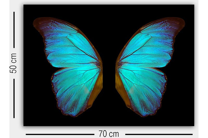 Dekorativ Canvastavla 50x70 cm - Flerfärgad - Inredning - Tavlor & konst - Canvastavlor