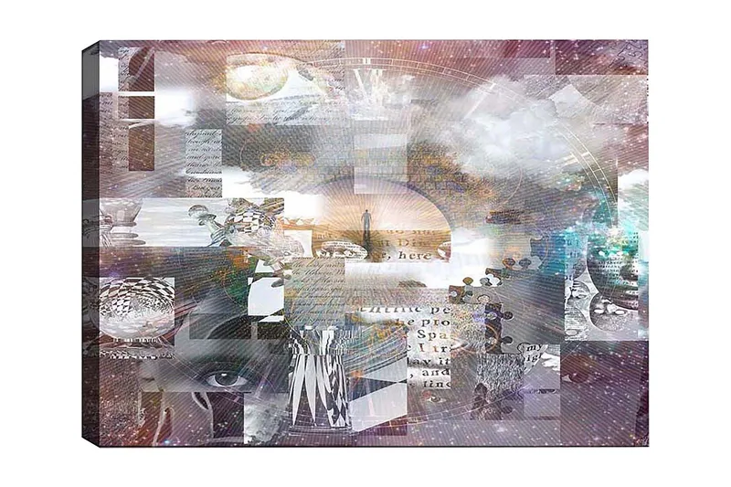 Dekorativ Canvastavla 50x70 cm, Flerfärgad