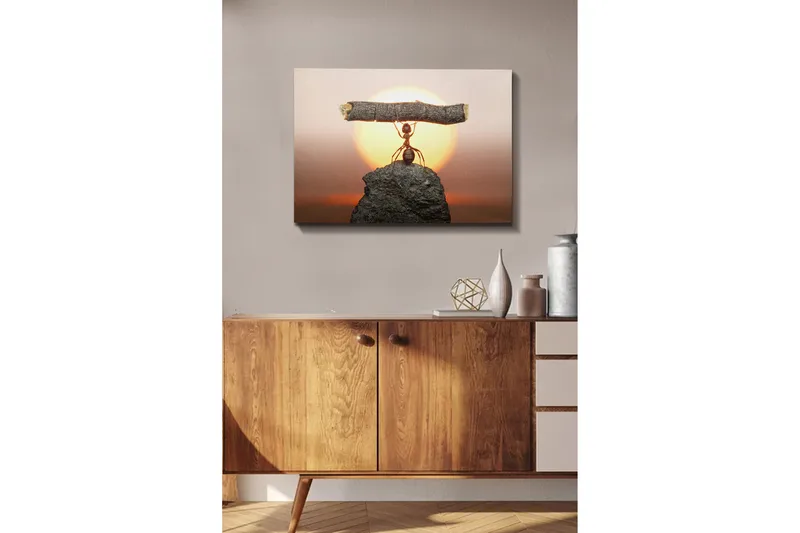 Dekorativ Canvastavla 50x70 cm - Flerfärgad - Inredning - Tavlor & konst - Canvastavlor