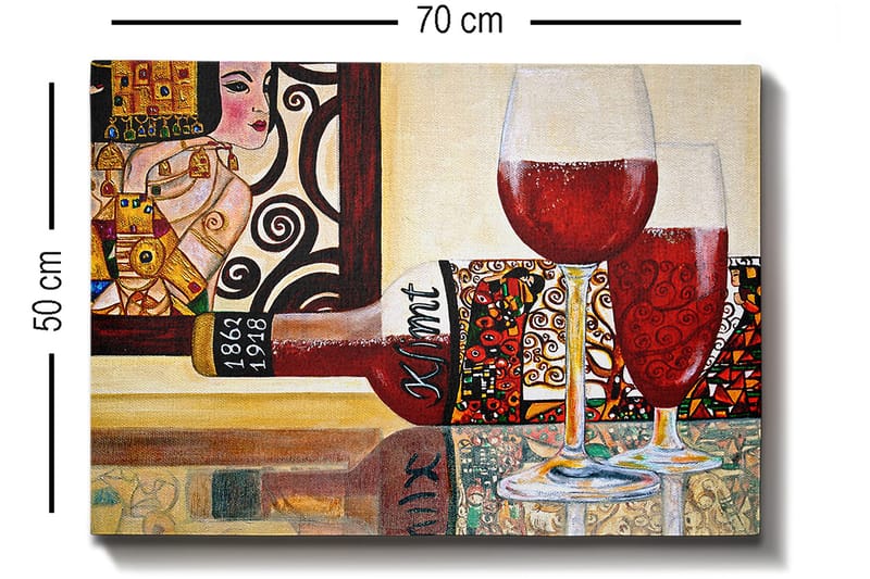 Dekorativ Canvastavla 50x70 cm - Flerfärgad - Inredning - Tavlor & konst - Canvastavlor