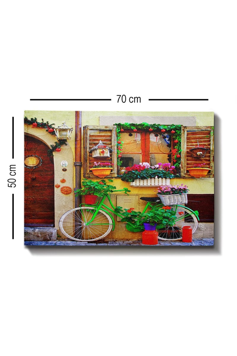 Dekorativ Canvastavla 50x70 cm - Flerfärgad - Inredning - Tavlor & konst - Canvastavlor