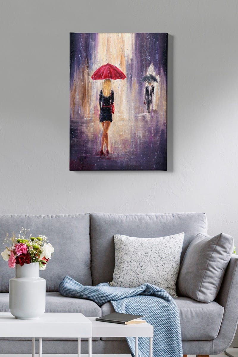 Dekorativ Canvastavla 50x70 cm - Flerfärgad - Inredning - Tavlor & konst - Canvastavlor