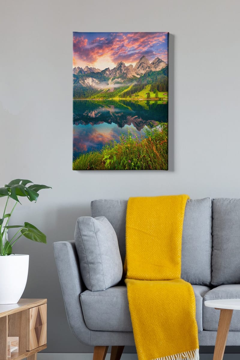 Dekorativ Canvastavla 50x70 cm - Flerfärgad - Inredning - Tavlor & konst - Canvastavlor