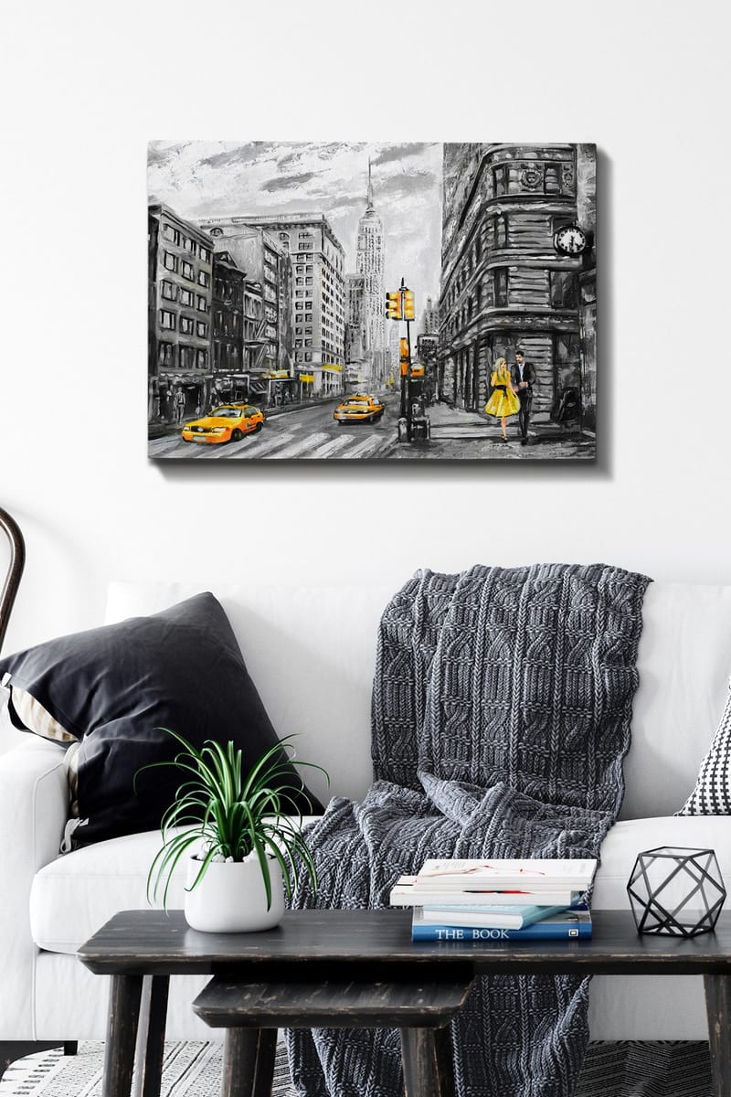 Dekorativ Canvastavla 50x70 cm - Flerfärgad - Inredning - Tavlor & konst - Canvastavlor