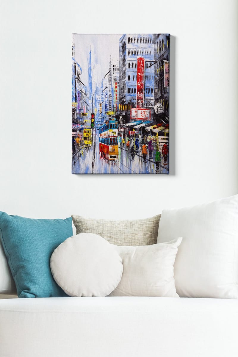 Dekorativ Canvastavla 50x70 cm - Flerfärgad - Inredning - Tavlor & konst - Canvastavlor