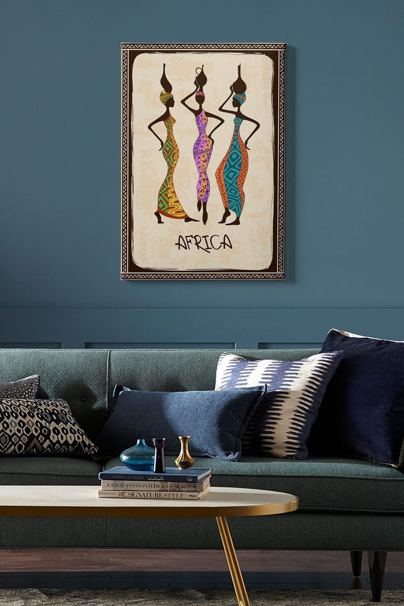 Dekorativ Canvastavla 50x70 cm - Flerfärgad - Inredning - Tavlor & konst - Canvastavlor