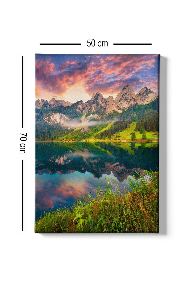 Dekorativ Canvastavla 50x70 cm - Flerfärgad - Inredning - Tavlor & konst - Canvastavlor