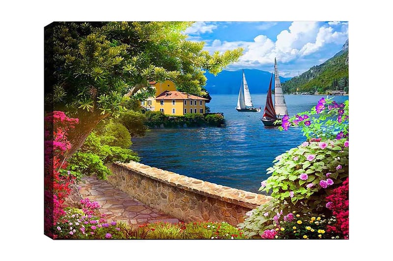 Dekorativ Canvastavla 50x70 cm, Flerfärgad