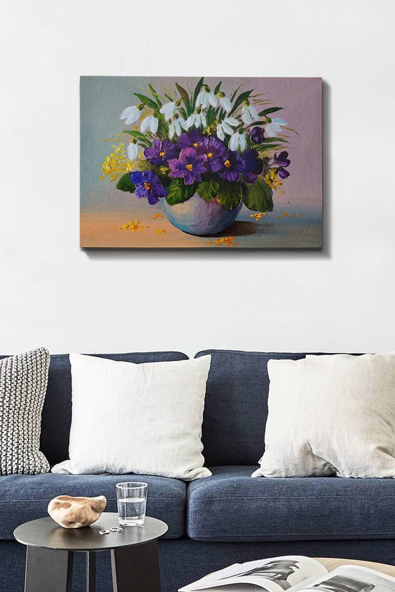 Dekorativ Canvastavla 50x70 cm - Flerfärgad - Inredning - Tavlor & konst - Canvastavlor