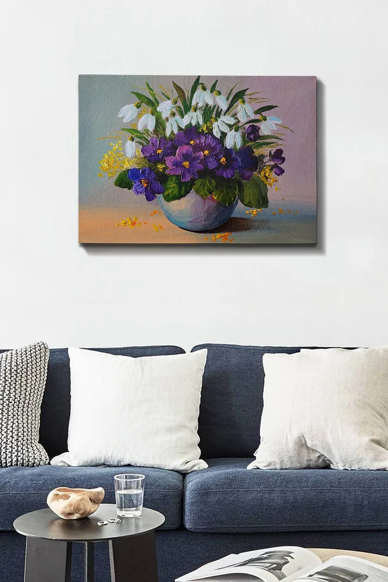 Dekorativ Canvastavla 50x70 cm - Flerfärgad - Inredning - Tavlor & konst - Canvastavlor