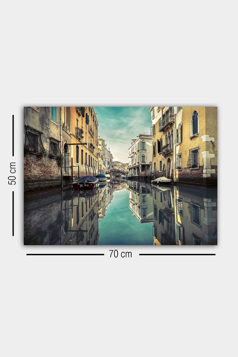 Dekorativ Canvastavla 50x70 cm - Flerfärgad - Inredning - Tavlor & konst - Canvastavlor