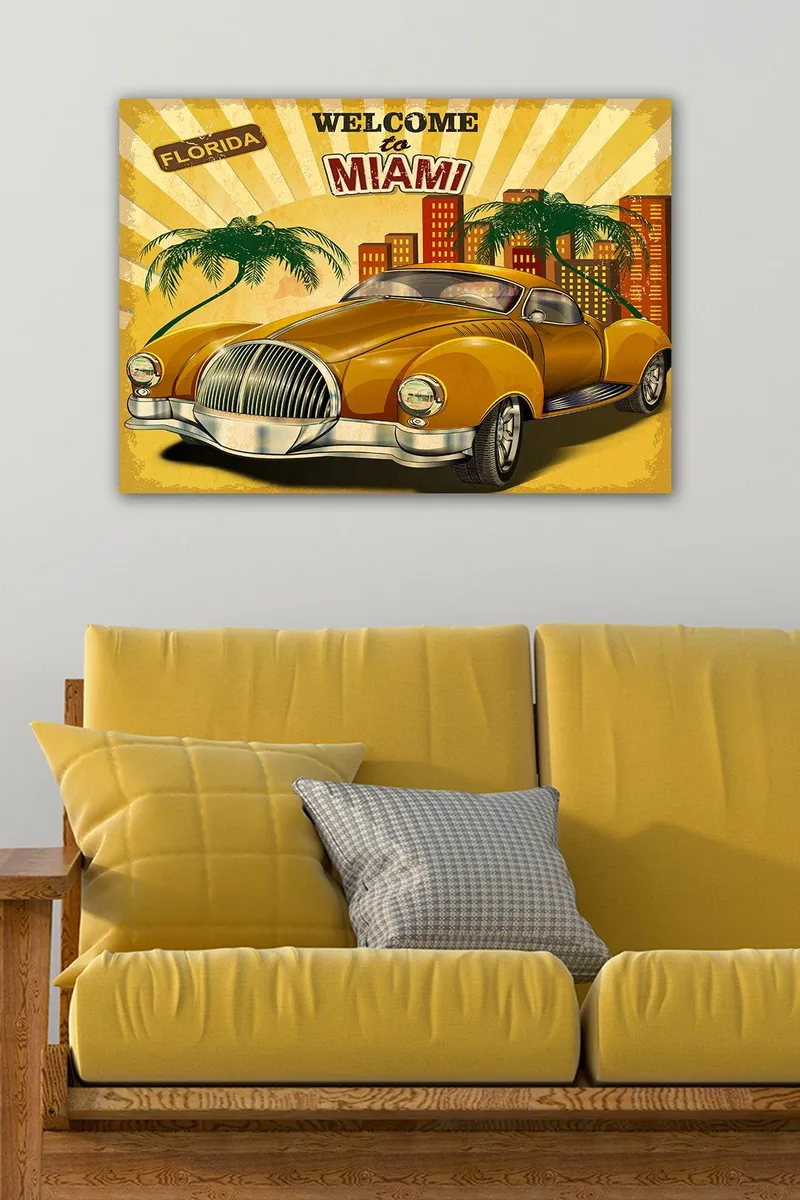 Dekorativ Canvastavla 50x70 cm - Flerfärgad - Inredning - Tavlor & konst - Canvastavlor