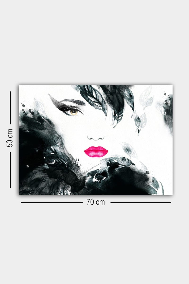 Dekorativ Canvastavla 50x70 cm - Flerfärgad - Inredning - Tavlor & konst - Canvastavlor