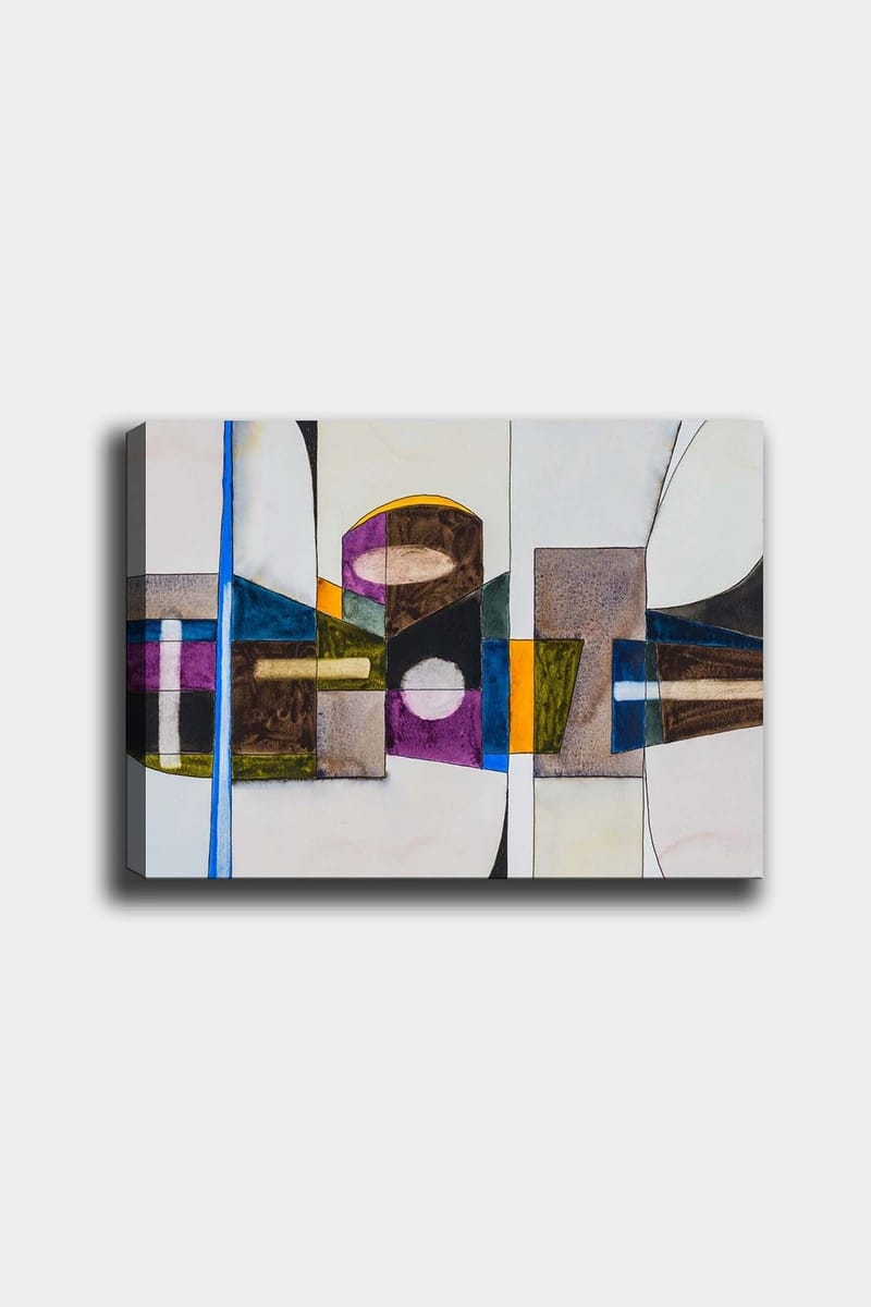 Dekorativ Canvastavla 50x70 cm, Flerfärgad