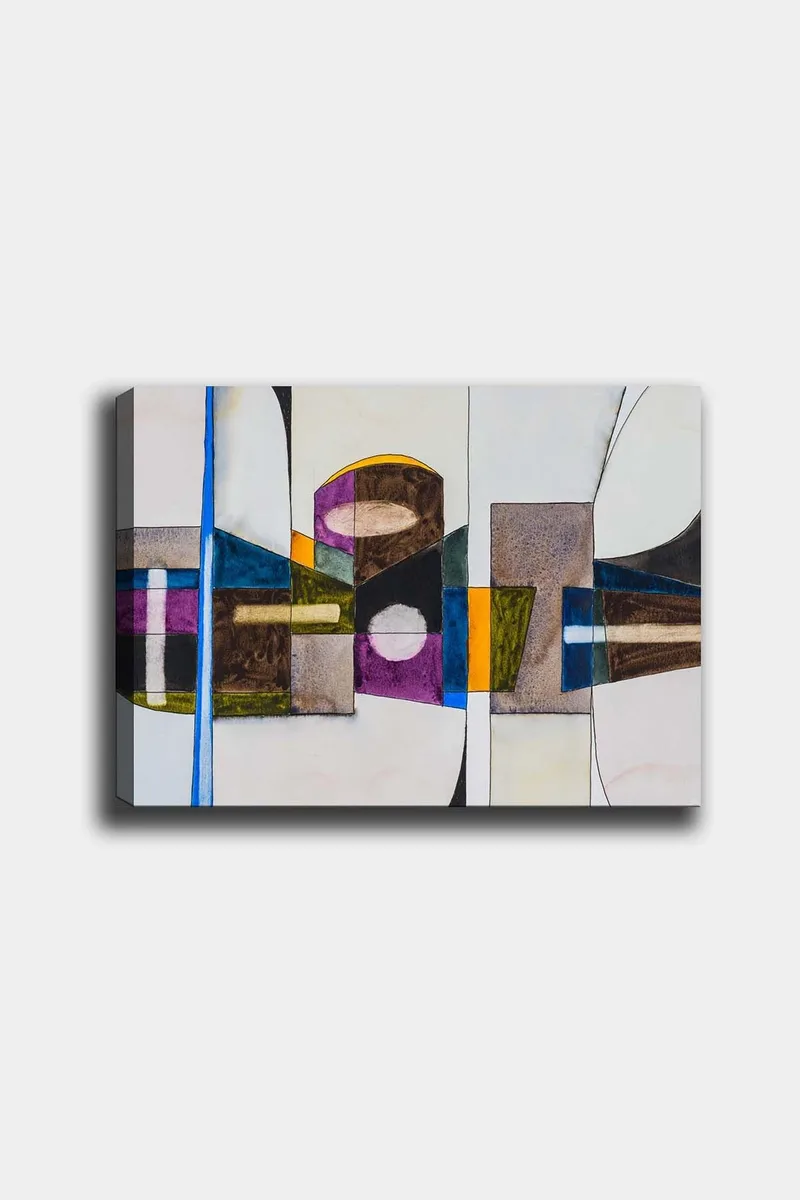 Dekorativ Canvastavla 50x70 cm, Flerfärgad