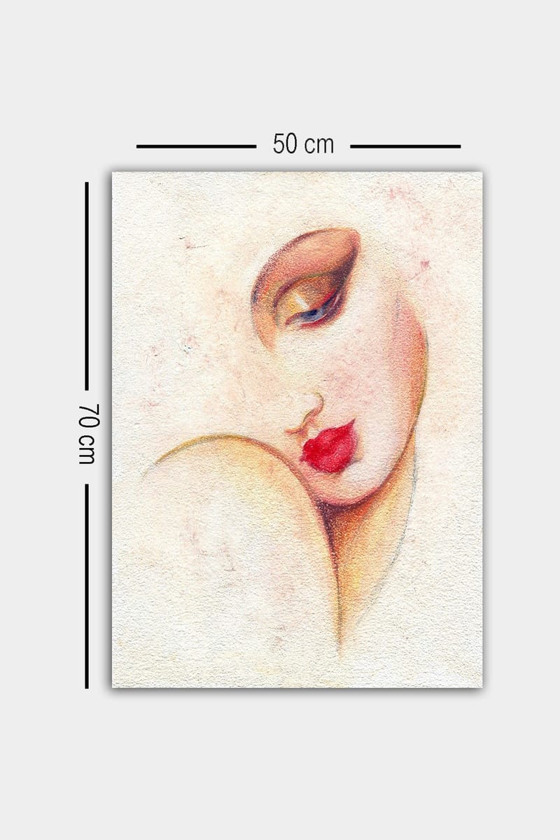 Dekorativ Canvastavla 50x70 cm - Flerfärgad - Inredning - Tavlor & konst - Canvastavlor