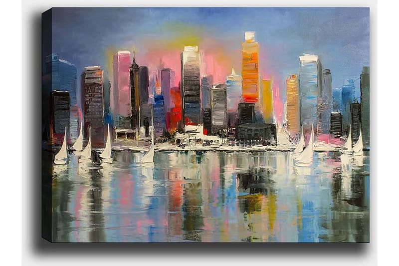 Dekorativ Canvastavla 50x70 cm - Flerfärgad - Inredning - Tavlor & konst - Canvastavlor