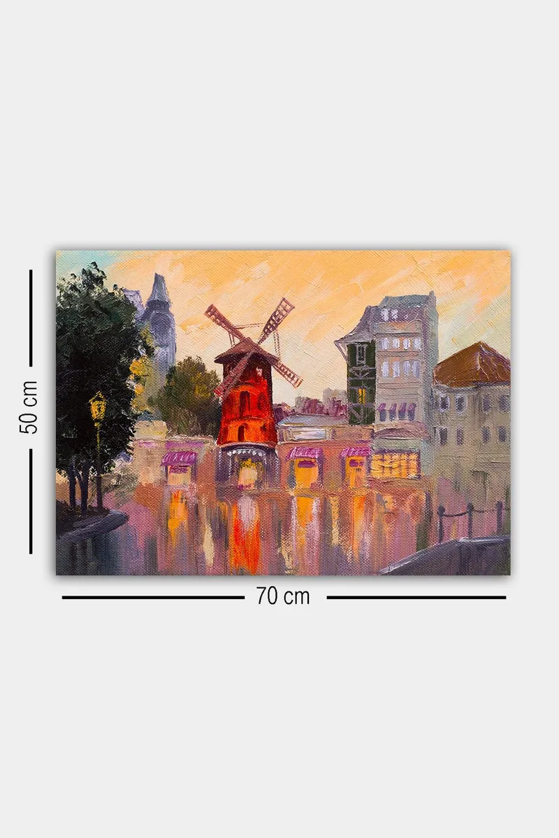 Dekorativ Canvastavla 50x70 cm - Flerfärgad - Inredning - Tavlor & konst - Canvastavlor