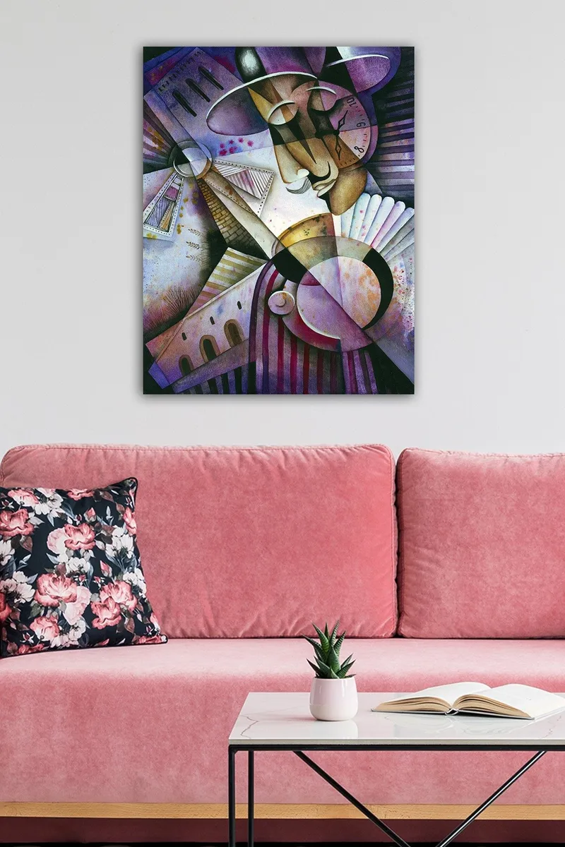 Dekorativ Canvastavla 50x70 cm - Flerfärgad - Inredning - Tavlor & konst - Canvastavlor