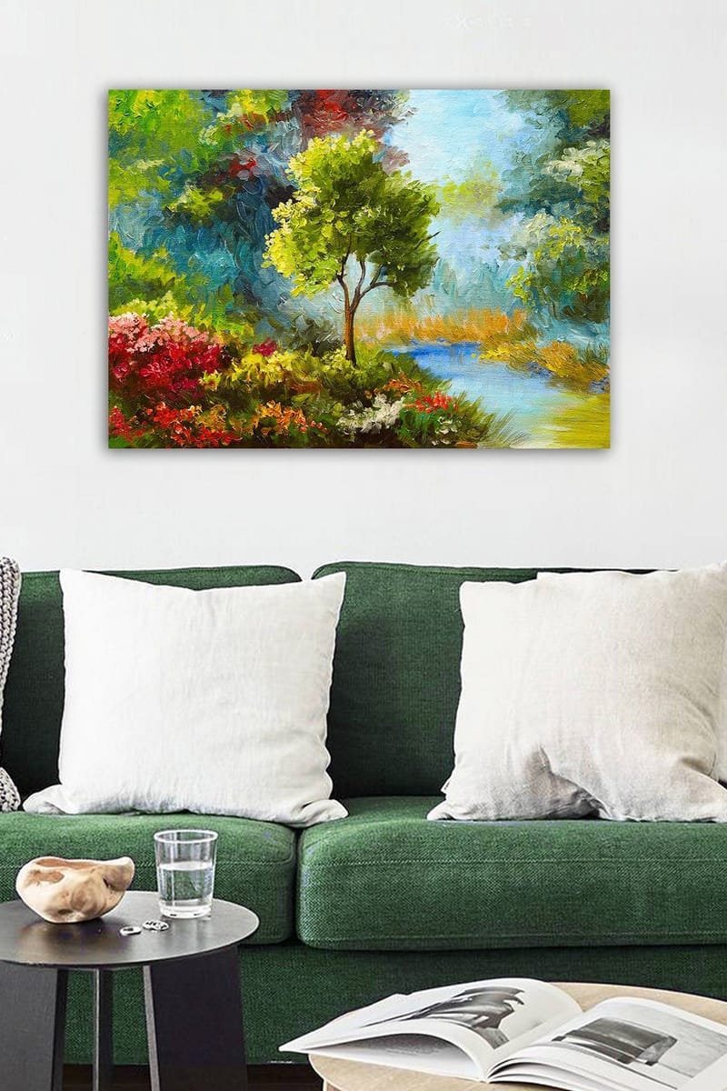 Dekorativ Canvastavla 50x70 cm - Flerfärgad - Inredning - Tavlor & konst - Canvastavlor