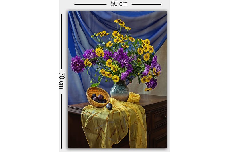 Dekorativ Canvastavla 50x70 cm - Flerfärgad - Inredning - Tavlor & konst - Canvastavlor