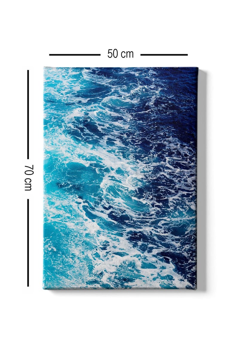 Dekorativ Canvastavla 50x70 cm - Flerfärgad - Inredning - Tavlor & konst - Canvastavlor