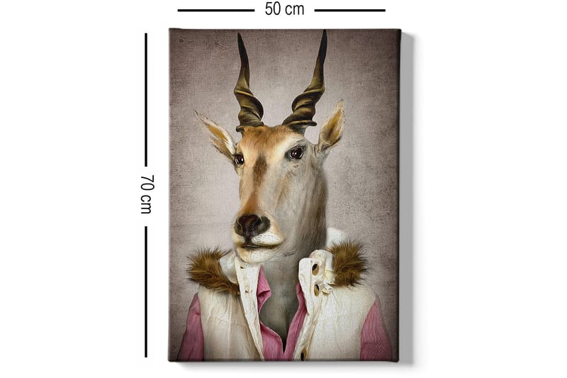 Dekorativ Canvastavla 50x70 cm - Flerfärgad - Inredning - Tavlor & konst - Canvastavlor