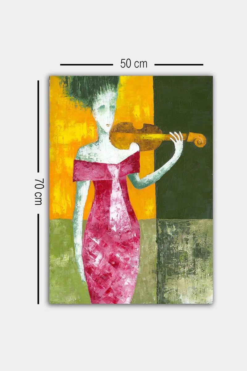 Dekorativ Canvastavla 50x70 cm - Flerfärgad - Inredning - Tavlor & konst - Canvastavlor