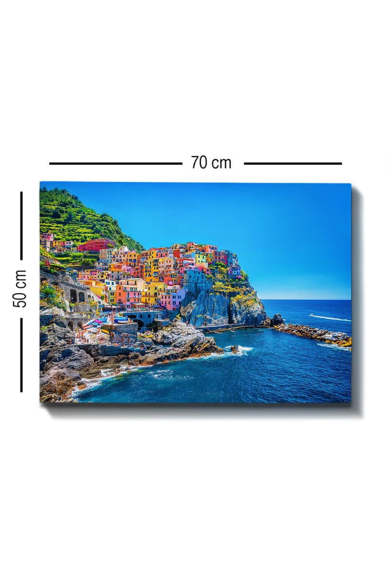 Dekorativ Canvastavla 50x70 cm - Flerfärgad - Inredning - Tavlor & konst - Canvastavlor