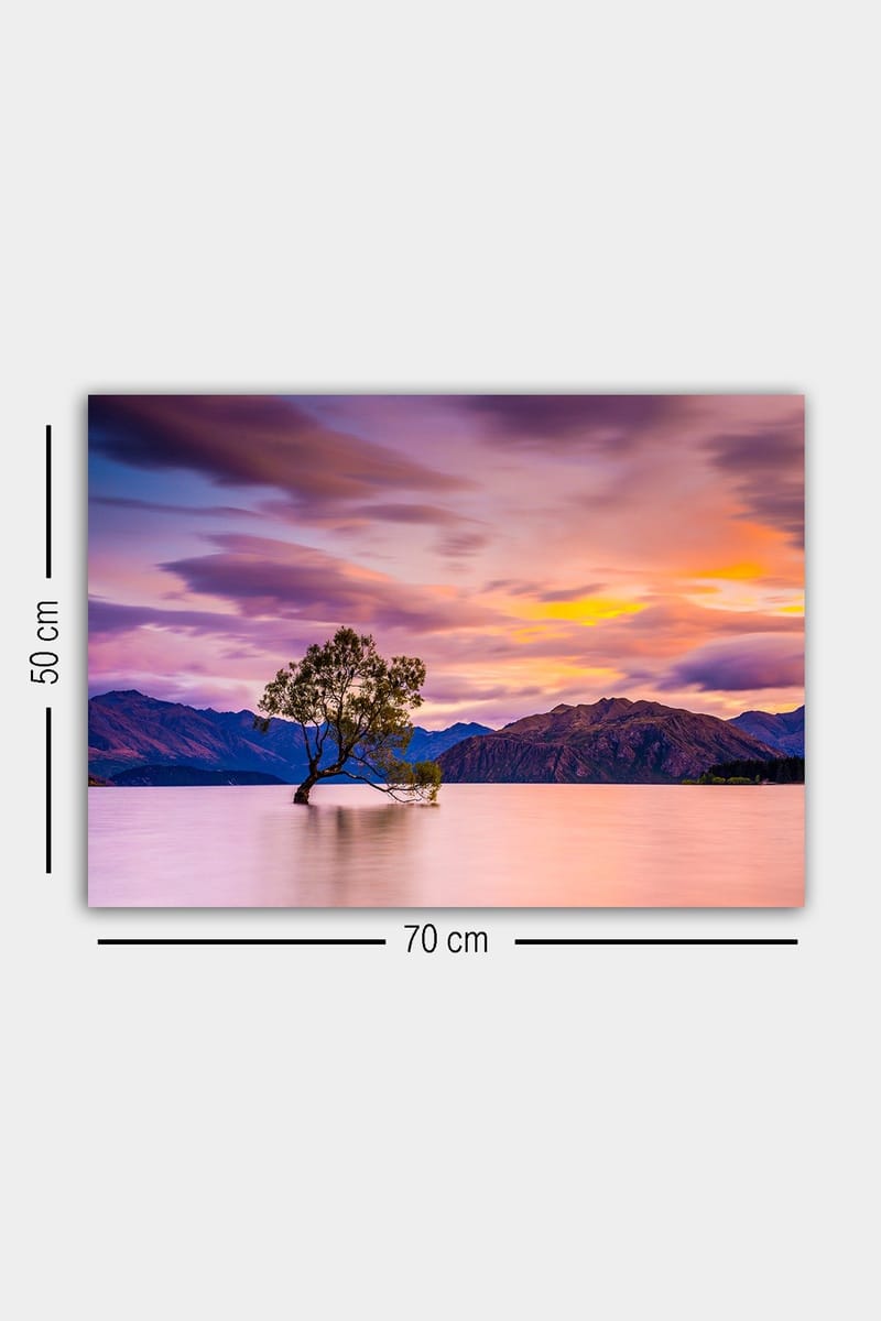 Dekorativ Canvastavla 50x70 cm - Flerfärgad - Inredning - Tavlor & konst - Canvastavlor