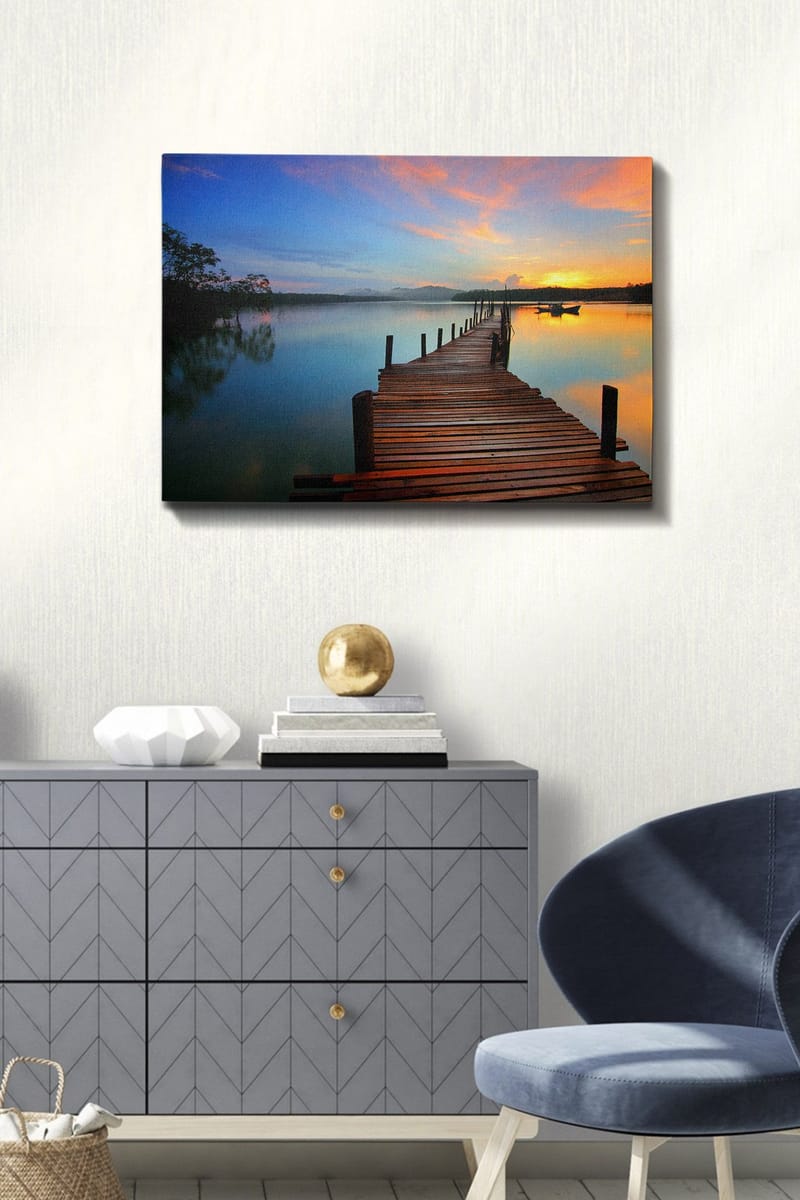 Dekorativ Canvastavla 50x70 cm - Flerfärgad - Inredning - Tavlor & konst - Canvastavlor