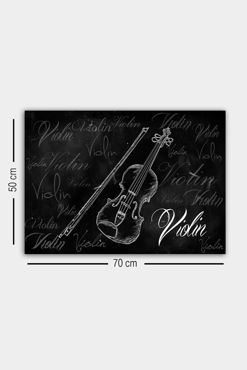 Dekorativ Canvastavla 50x70 cm - Flerfärgad - Inredning - Tavlor & konst - Canvastavlor