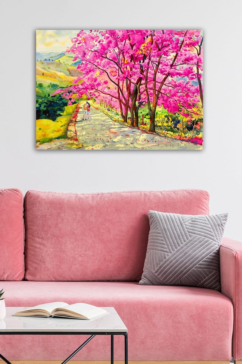 Dekorativ Canvastavla 50x70 cm - Flerfärgad - Inredning - Tavlor & konst - Canvastavlor