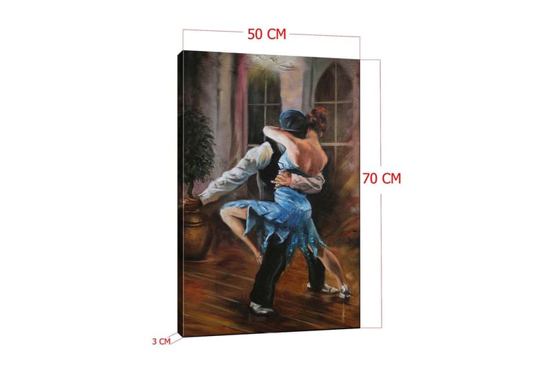 Dekorativ Canvastavla 50x70 cm - Flerfärgad - Inredning - Tavlor & konst - Canvastavlor