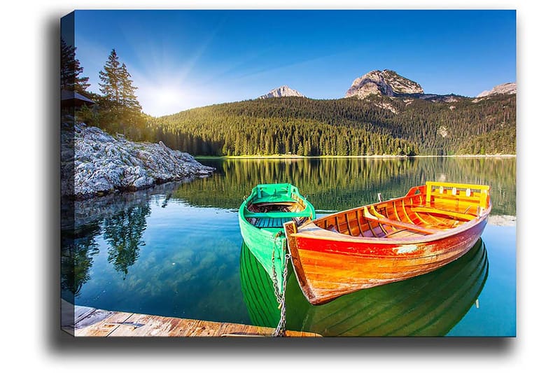 Dekorativ Canvastavla 50x70 cm - Flerfärgad - Inredning - Tavlor & konst - Canvastavlor