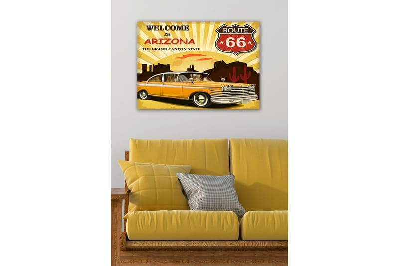 Dekorativ Canvastavla 50x70 cm - Flerfärgad - Inredning - Tavlor & konst - Canvastavlor