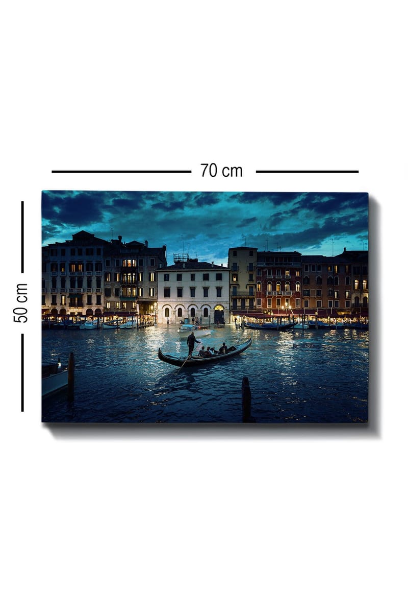 Dekorativ Canvastavla 50x70 cm - Flerfärgad - Inredning - Tavlor & konst - Canvastavlor