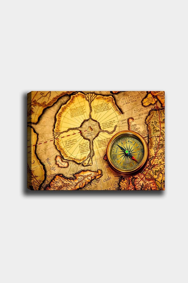 Dekorativ Canvastavla 50x70 cm, Flerfärgad