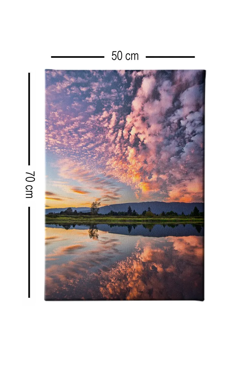 Dekorativ Canvastavla 50x70 cm - Flerfärgad - Inredning - Tavlor & konst - Canvastavlor